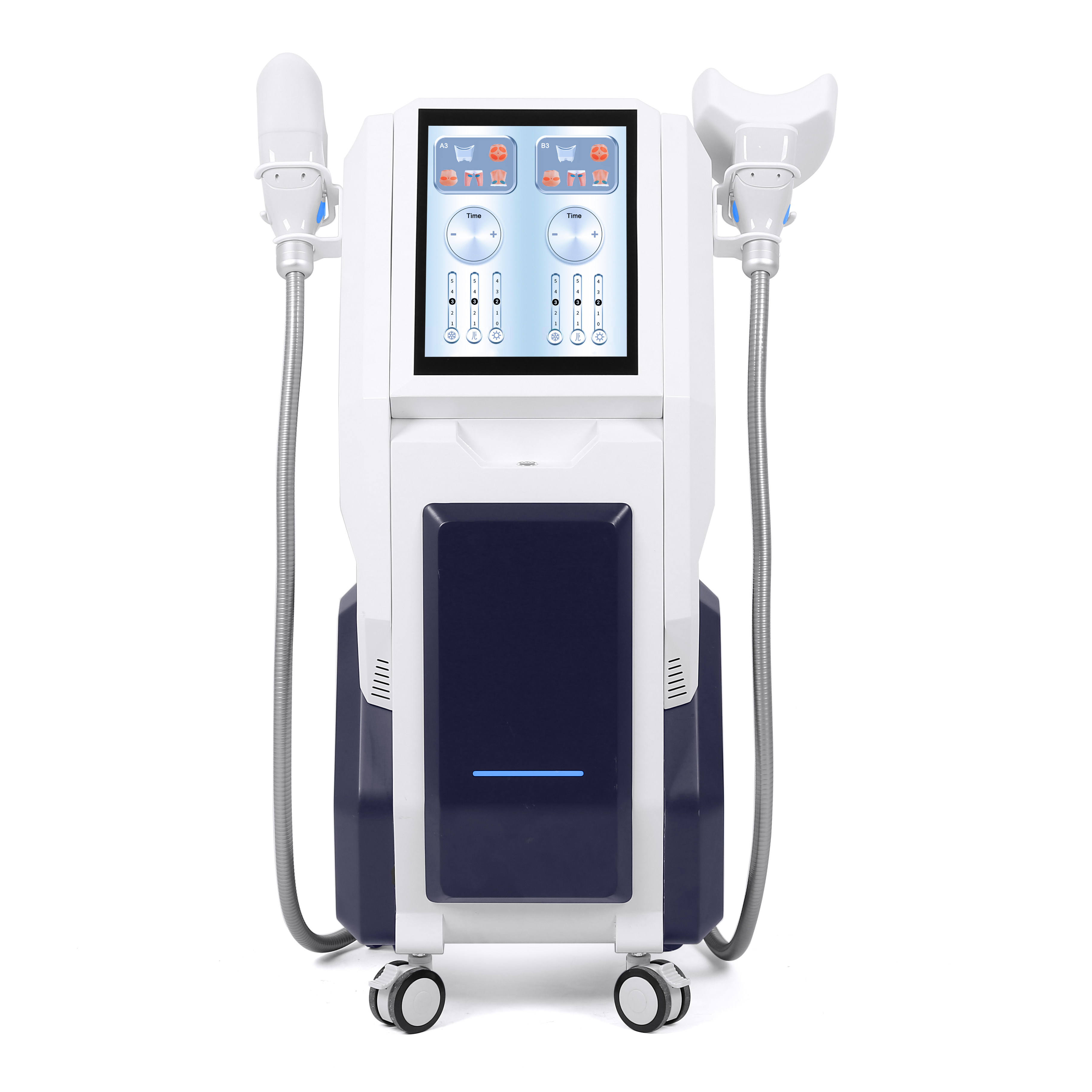 Vertical 360 cryolipolysis body shaping body slimming machine